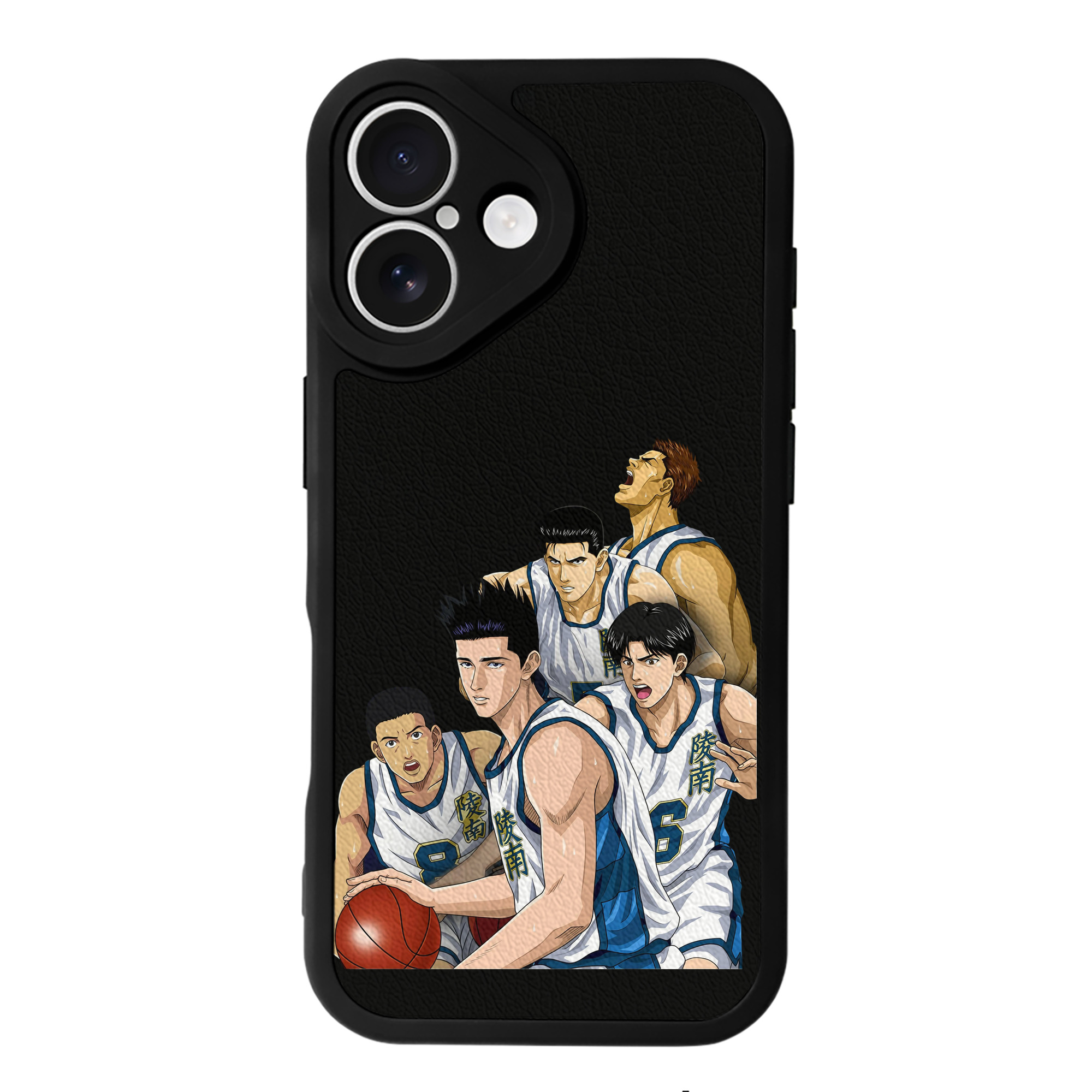 （画像用） SLAM DUNK／スラムダンク 【iPhone 16シリーズ対応】シリコンスマホケース（レザー調） 材質：シリコン